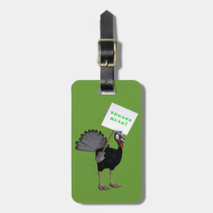 Veganer regieren! gepäckanhänger