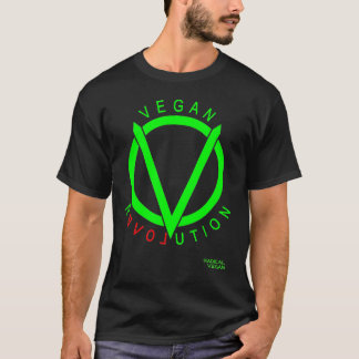 Veganer Revolutions-T - Shirt: durch das T-Shirt