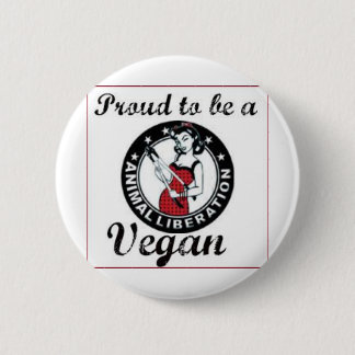 Veganer runder Knopf Button