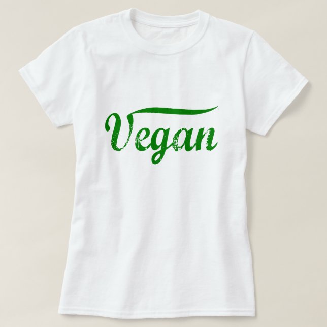 Veganer T - Shirt (Design vorne)