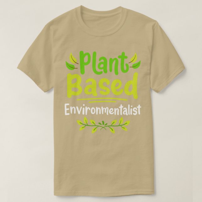 Veganer Umweltschützer T-Shirt (Design vorne)