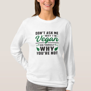 Veganer Veganismus Tierrechte Veggie Geschenk Idee T-Shirt