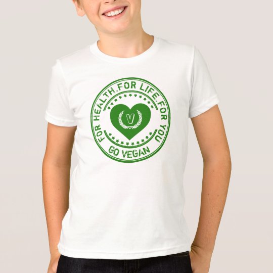 Veganer Vegetarier für Gesundheit für das Leben T-Shirt
