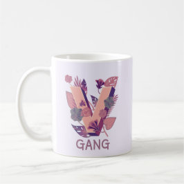 Veganer vegetarischer Tee Kaffeetasse