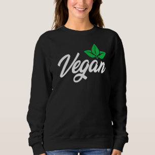 Veganer vegetarischer Veganismus Tierrechte Meatle Sweatshirt