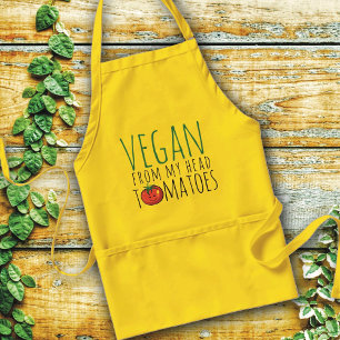 Veganer Wortspiel-Schürze Schürze