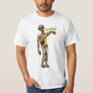 Veganer Zombie will Ihre Körner T-Shirt