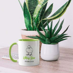 Veganes Chick, Küche Tasse