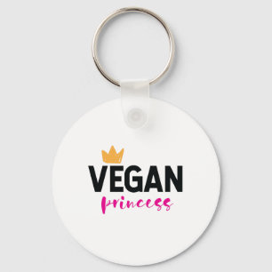 Veganes Frucht-Gemüse Prinzessin-Healthy Food Schlüsselanhänger