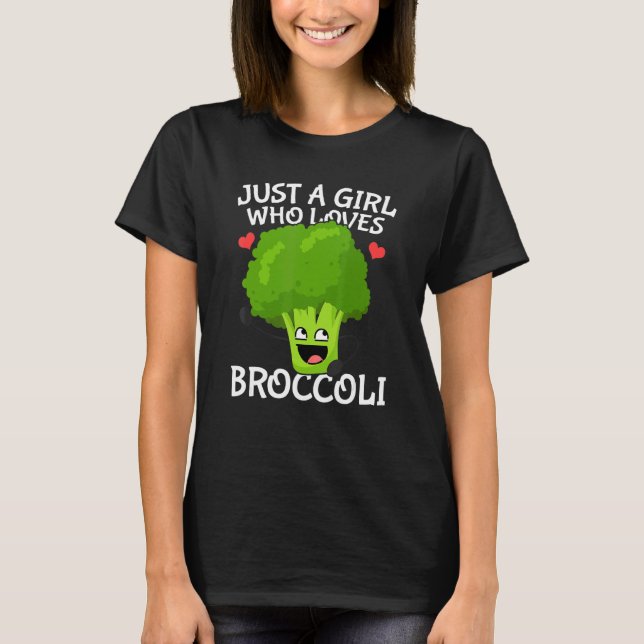 Veganes Gemüse Broccoli Gemüse 2 T-Shirt (Vorderseite)
