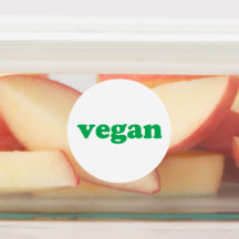 Veganes Grün und Weiß, modern