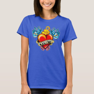 Veganes Herz T-Shirt
