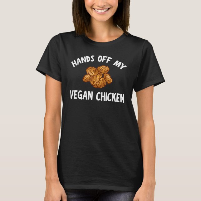 Veganes Hühnerbekleidung Phantastische Veganer Des T-Shirt (Vorderseite)