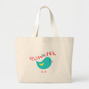 Veganes Küken Jumbo Stoffbeutel