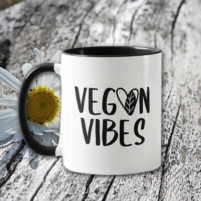 Veganes Leben, grüner Lebensstil Tasse (Von Creator hochgeladen)