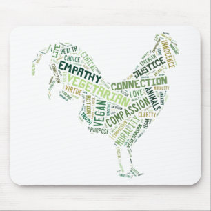Veganes Mosaik Mousepad