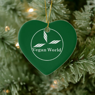 Veganes neues Design/Logo Keramik Ornament