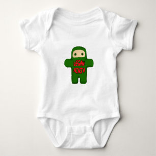 Veganes Ninja Baby Strampler