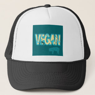 Veganes Papier ausgeschnitten Truckerkappe