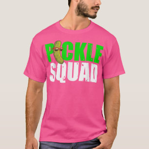 Veganes Pickle Squad Vegetarisches Gemüseanbau T-Shirt