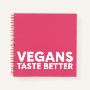 Veganes Rechtsmittel Notizbuch