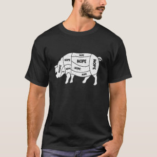 Veganes Schwein und tierische Grausamkeit essen Ve T-Shirt