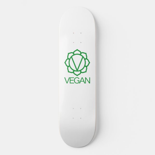 Veganes Skateboard (Vorderseite)