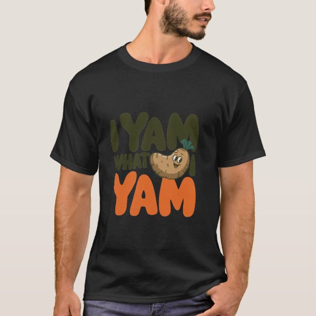 Veganes T-Shirt für Frauen Ich jage, was ich für T (Vorderseite)