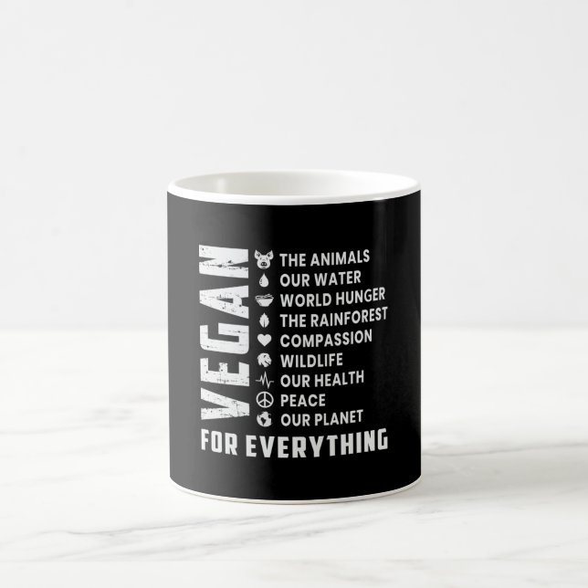 Veganes Vegetarisches Gemüse Veggie Veganism Gesch Kaffeetasse (Mittel)