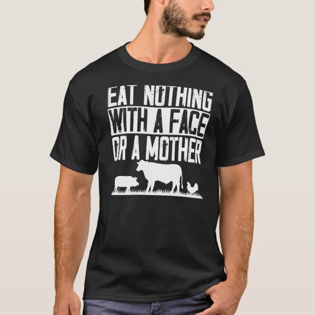 Veganism Plant Eating Vegetarian Vegan T-Shirt (Vorderseite)