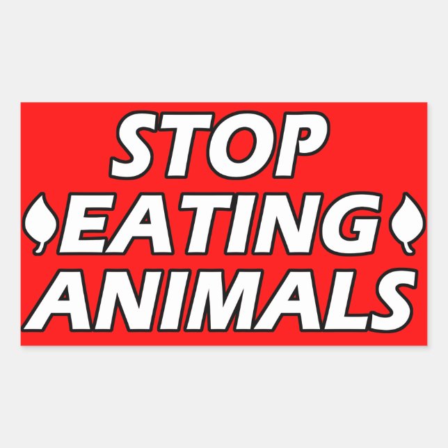 Veganismus | Aufkleber für Aktivismus | Rett der T (Vorderseite)