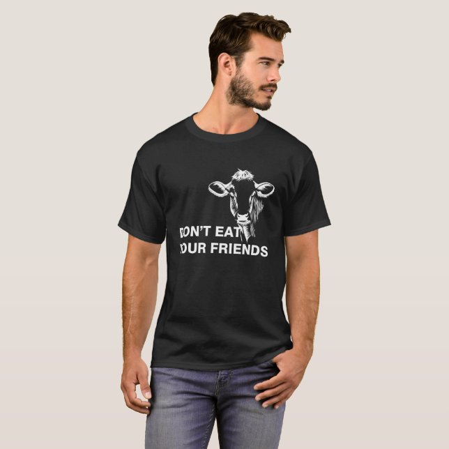 Veganismus T-Shirt (Vorne ganz)