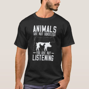 Veganismus Tierrechte Pflanze Vegetarisch T-Shirt