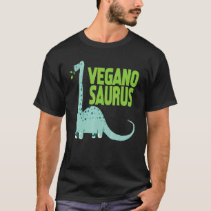 Vegano Saurus Veganer Dinosaurier Vegan-Diät Vegan T-Shirt