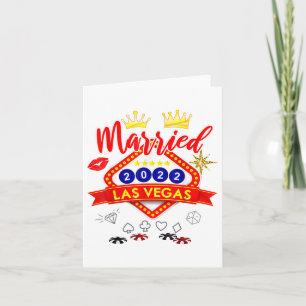 Vegas Bachelor Party Verheiratet in Vegas Groom Br Karte