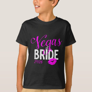 Vegas Braut Squad 2026 in Vegas geheiratet T-Shirt