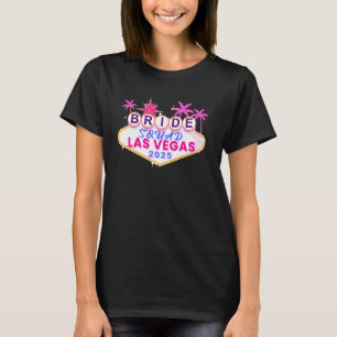 Vegas Bride Squad 2025, Verheiratet in Vegas Bache T-Shirt
