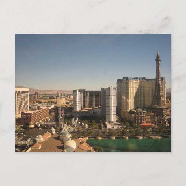 Vegas Day Postkarte (Vorderseite)
