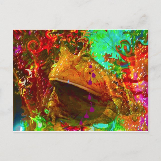 VEGAS FROG POSTKARTE (Vorderseite)