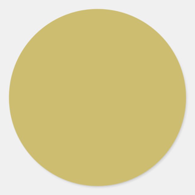 Vegas Gold von hoher Qualität gefärbt Runder Aufkleber (Vorderseite)