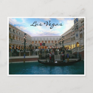 Vegas Gondala Postkarte