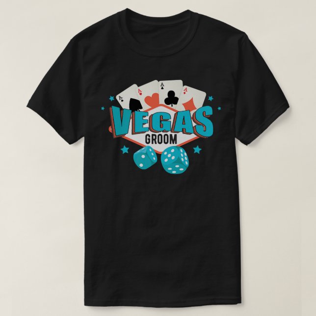 Vegas Groom T-Shirt (Design vorne)