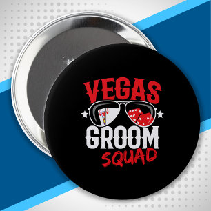 Vegas-Hochzeit - Vegas-Junggesellenabschied - Bräu Button