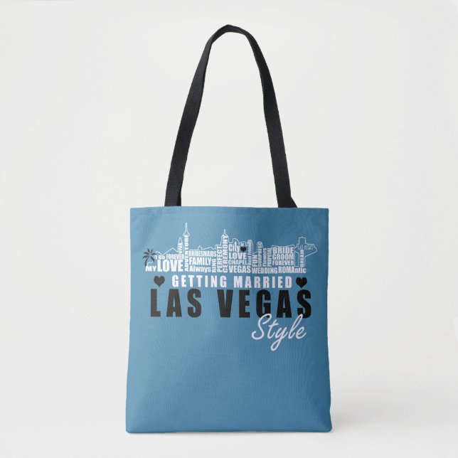 Vegas-Hochzeits-Geschenk-Ideen - erhalten Tasche (Vorderseite)