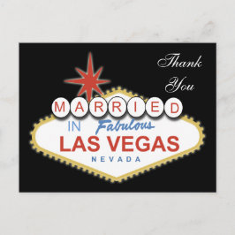 Vegas Mariage Merci Cartes