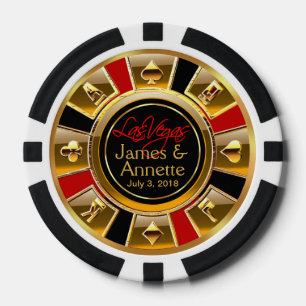 Vegas Newlyweds Casino Pokerchips