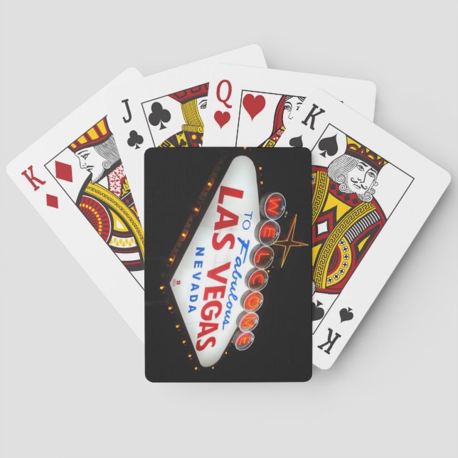 Vegas Playing Cards Spielkarten (Rückseite)