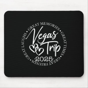 Vegas Reise 2025 Große Lacher Erinnerungen Zeiten Mousepad
