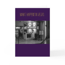 Vegas-Reise-Einladung - Originalfotografie von Ton