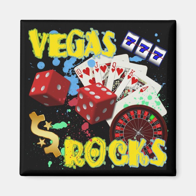 VEGAS ROCKS MAGNET (Vorne)